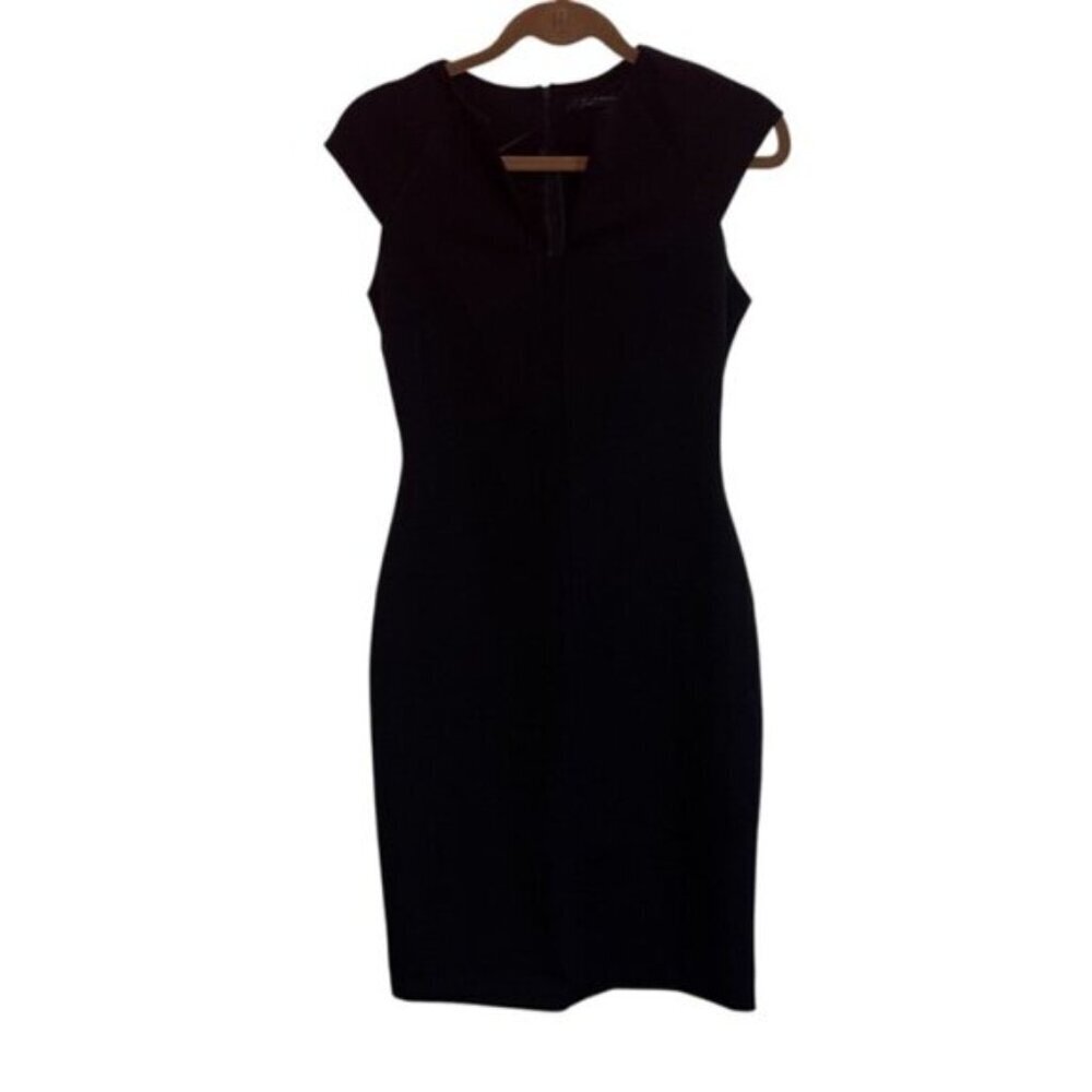 💐Zara Women's Black Knee Length Slip Dress Small - Picture 1 of 8